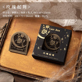 AOOKMIYA Watercolor Book Retro Metal Clip Travel Hand Ledger Fixed Clip Travel Portable Watercolor Box Clip Stationery Art Supplies