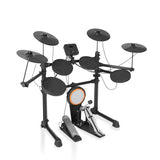 Electronic Drum Set HQC-10 With Real Kick Drum Pedal Convenient 5-drum, 4-cymbal all-silicone Electronic Drum Kit