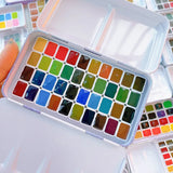 AOOKMIYA German Schmink Tundra/forest Series Watercolor Paint 0.5ml/1ml Acuarelas Set Layered Color Precipitation Color Art Supplies