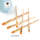 oil paintbrush Set of 6 hook pens Art acrylic brushes paintbrush brush brush set durable brush