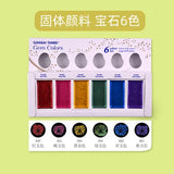 AOOKMIYA 2024 ZIG Kuretake Solid Watercolor Paint Set  Watercolors Field Sketch Set for Painting Supplies 12/18/24/36/48 Colors  AOOKMIYA.COM