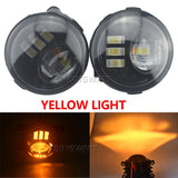 Automobile parts 2pcs Fog Lights Headlight For Nissan Qashqai J11 J11_ Closed Off-Road Vehicle 2013- Clear Lens Front Bumper Car LED Fog Lamp