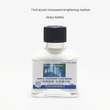 75ml Acrylic Pigment Blending Solution Glossy Oil Matte Oil Diluent Glazing Agent Propylene Drying Retarder Student Art Supplies