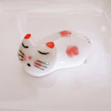 Cute Ceramic Brush Pen Holder Animal/Fruit Pen Stand Display Stand Palette Watercolor Gouache Acrylic Painting Art Supplies