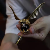 Golden Snitch Ring Box Proposal Diamond Box Wedding Rings Creative Jewelry Storage Boxes Exhibitor Birthday Gift for Girlfriend