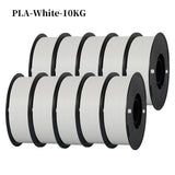 KINGROON 22LBS PETG or PLA filament 3D Printer Filament 10 Rolls 1KG 1.75MM Eco-Friendly Good Toughness Mix Color Free Shipping