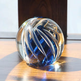 AOOKMIYA Nordic Glass Decoration Crystal Ball Crafts Birthday Gift Ocean Ornaments Landscaping Boshan Handmade Glass