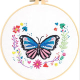 AOOKMIYA 2/16 200 Beginner fabric cross stitch European style embroidery handmade embroidery