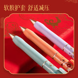 Deli 3/6/9pcs 0.5mm Black Ink Quick-drying Kawaii Gel Pen School Supplies Gift Office Supplies Signing Pens Stationery Cute Pens