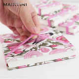 AOOKMIYA MAIRTINI Fabric Cover Cotton Pulp 300g Portable Watercolor Book Medium Rough Painting Hand Ledger Artist Art Supplies