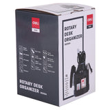 AOOKMIYA Deli High Quality Stationery Office Suit 3 Spec Large Capacity Compartments Desk Stationery Set Pen Holder For School Supplies