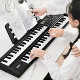 Double Key Adult Electric Organ 88 Keys Children Beginners Portable Professional Keyboard Piano Multifunctional Midi Controller