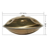 AOOKMIYA 22 Inch HandPan Professional Drum Instrument Handpan D Minor 9 Notes Beginner Yoga Meditation Music Drums Percussion Instruments AOOKMIYA.COM