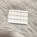 Italian FOME Solid Watercolor Paint Enamel Box 12/16/18/24 Half Grid Full Grid Palette Art Supplies