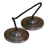 Nepal Handmade Tinkle Bell Cymbals with Bag Large Brass Buddhist Hand Bells Yoga Meditation Healing Bells Orff Instruments