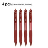 Deli 4/8pcs 0.5mm Black/Red/Blue Ink Gel Pen Signing Pen School Student Supplies Stationery Office Supplies Gift