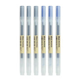 6/8Pcs/Set Gel Pen Black/Red/Blue 0.38/0.5mm Ink Japan Color Pen Office School Ballpoint Pen Japanese Kawaii Stationery