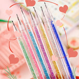 Cute Bubble Bead Pen Small Pointed Pen Knife Student Handwriting Stickers Cut Quicksand Oil Painting Spatula Art Carving Knife