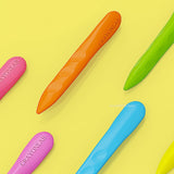 12/24/36 Color Washable Triangle Crayons Do Not Dirty Hands Non-toxic Stationery Art Supplies Brush Painting Set