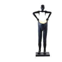 AOOKMIYA ART+ Creative Gifts Nordic humanoid sculpture floor lamp creative ball holding designer exhibition hall, hotel sales office, character decoration st