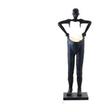 AOOKMIYA ART+ Creative Gifts Nordic humanoid sculpture floor lamp creative ball holding designer exhibition hall, hotel sales office, character decoration st