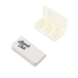 Empty Mini Palette Portable White Night Solid Watercolor Storage Box Ins Fresh Solid Paint Box Travel Painting Art Supplies