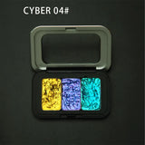 AOOKMIYA Pearlescent Watercolor Paint Chameleon Shiny Metallic Solid Acuarelas Drawing Nail Art Watercolor Painting Supplies