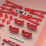 Metal Suspension Arm Support & Hub Carrier for JLB Racing CHEETAH J3 1/10 RC Car - Upgrade Parts for DIY Enthusiasts