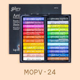 Mungyo 12/24/48 Colors Professional Soft Oil Pastel Dry High Quality Heavy Color Crayons For Drawing Stationery Art Supplies Wax