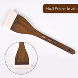 Wool brushes Wide watercolor brushes Primer brushes Board brushes for students Paint base brushes for art students