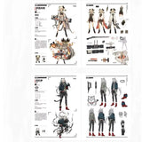 AOOKMIYA Arknights Official Artworks VOL 1 Reset Arknights Game Official illustration Art Collection Book Cosplay Gift