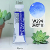 AOOKMIYA Japan Holbein Artist Transparent Watercolor Paint 15ml/0.5oz Tube Student/artist Professional Painting Art Supplies