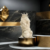 Decoration Resin Craft Holding Ball Lion Creative Home American Desktop Decoration