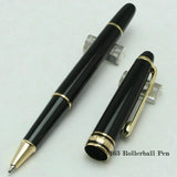Limited Edition Msk-163 Ultra Matte Black MB Rollerball High Quality Gel Ballpoint Fountain Pens Office School Serial Number