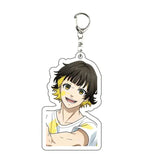 AOOKMIYA ART+ Creative Gifts Blue Lock Isagi Yoichi Acrylic Anime Keychain Bag Charms Pendant Jewelry Cute Creative Key Ring Friends Gift Figure Cartoon