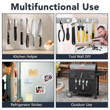 AOOKMIYA Strong Round Magnets With double-sided adhesive magnet for Fridge, DIY Projects, Science & Office Use Refrigerator magnet