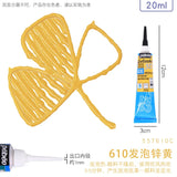 1PC PEBEO Setacolor 3D Fabric Paint, 20ml Textile Fiber Hook Line Pen Waterproof Diy Hand-painted Clothes Pigment