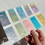 SUPERVISION Mica Layered Watercolor Pigment 10 Colors 1ML Pearlescent Chameleon Precipitation Color Master Painting Art Supplies