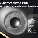 AOOKMIYA 9 Tone HandPan Drum Handmade 10 Note Tongue Drum Professional Handpan Adult Steel Tongue Drums Musical Instruments Percussion AOOKMIYA.COM