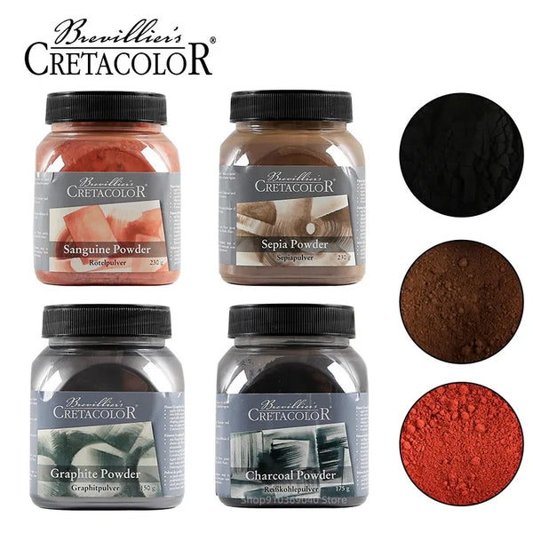 AOOKMIYA Austria Imported CRETACOLOR Sketch Toner Painting Graphite Charcoal Color Powder Black Carbon Sanguine Powder Art Supplies