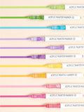 AOOKMIYA Languo 45/54/63/81/117/126 Colors Soft Brush Acrylic Marker Pen Set,DIY Hand Drawn,Student Graffiti Paint Art Acrylic Paint Pens