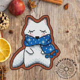 AOOKMIYA Plastic aida Cross Stitch Kit Package Needlework Counted Cross-Stitching Kits Embroidery refrigerator magnet animals styles