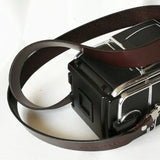 high quality Genuine Leather Shoulder Strap For Hasselblad 500CM 501CM 503CX 500C SWC Camera straps Black brown