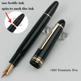 Limited Edition Msk-163 Ultra Matte Black MB Rollerball High Quality Gel Ballpoint Fountain Pens Office School Serial Number