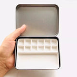 12 Color Travel Ceramic Color Box Compact and Easy To Carry Watercolor Pigment Palette Student Painting Supplies    Palette Box