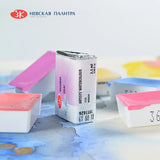 AOOKMIYA Russian White Nights Macaron Color Solid Full Block Watercolor Master Artist-level Refill Watercolor Paint Painting Art Supplies