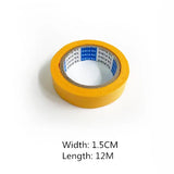 Art Students Paper Tape Low Viscosity Masking White Tape Painting Watercolor Laminated Paper Special Easy To Tear 3/2/1.5CM Wide