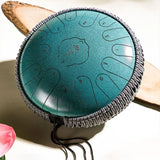 AOOKMIYA 13-inch Steel Tongue Drum Sound Therapy 14-inch C Key Handpan Drum Adult Beginners Meditation Yoga Percussion Instruments AOOKMIYA.COM