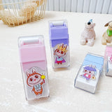 Cartoon Creative Roller Eraser Dual-purpose Wipe Primary School Stationery Supplies Clean and Leave No Traces