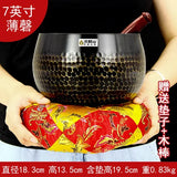 AOOKMIYA Buddhist Tibetan Singing Bowl Handmade Percussion Instruments Nepal Singing Bowls Meditation Massage Yoga Decorative Accessories AOOKMIYA.COM